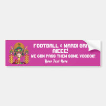 O estratego do Voodoo do futebol vê por favor nota Adesivo