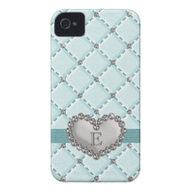 O falso do Aqua estofou o Caso-m do iPhone 4 do co Capas iPhone 4 Case-Mate