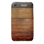 O falso lubrificou a prancha de madeira o costume  iPhone 3 capas