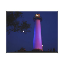 O farol impressão de canvas esticadas
