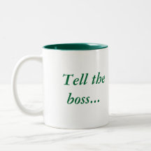 o frogger, diz o chefe…, mim croaked. caneca