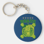 O futebol retro da samba desvaneceu-se presentes d chaveiro