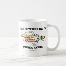 O futuro encontra-se em genes da mineração (a répl caneca