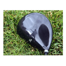 O golfe é um esporte reflexivo cartoes postais