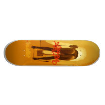 O grafite endurece a plataforma skate boards