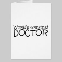 O grande doutor dos mundos cartões