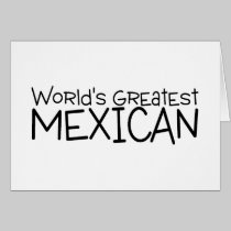 O grande mexicano dos mundos cartões