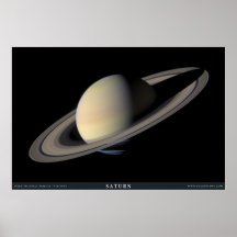 O grande retrato de Saturn Impressão