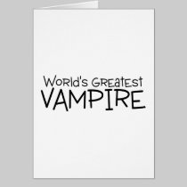 O grande vampiro dos mundos cartões