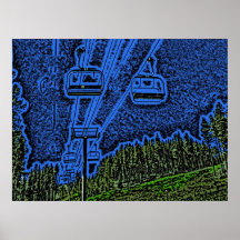 O grunge artístico colore o poster do elevador de 
