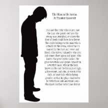 O homem na arena (preto no branco) poster