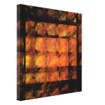 O impressão das canvas da arte abstracta da parede impressão de canvas envolvidas