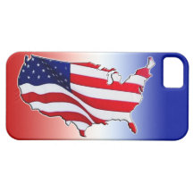 O iPhone 5 da bandeira americana encaixota e cobre Capas iPhone 5