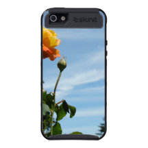 O iPhone do céu azul 5 nuvens brancas dos cobrir a iPhone 5 Capa