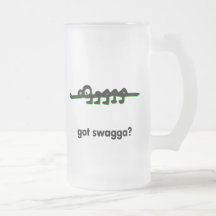 O jacaré obteve o swagga caneca