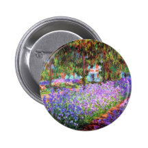 O jardim do artista em Giverny, Claude Monet Botons