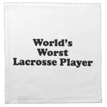 O jogador o mais mau do Lacrosse do mundo Guardanapo