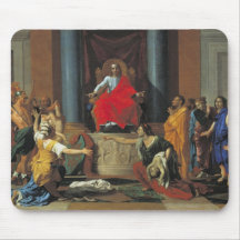 O julgamento de Solomon, 1649 Mousepad