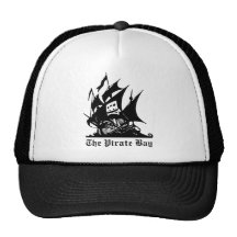 o logotipo do navio de pirata da baía do pirata bones