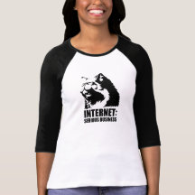 o lolcat o Internet é negócio sério Camisetas