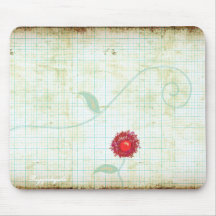 O lomography vermelho da papoila oxidou mousepad v