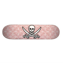 O malva circunda Roger alegre Skateboard
