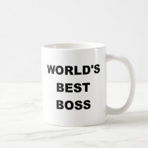 O melhor chefe do mundo caneca