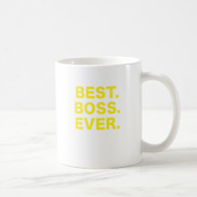 O melhor chefe nunca caneca