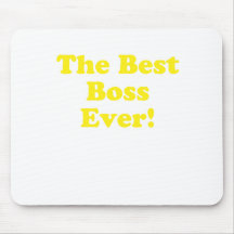 O melhor chefe nunca mousepads