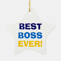 O MELHOR CHEFE NUNCA! ENFEITES PARA ARVORE DE NATAL