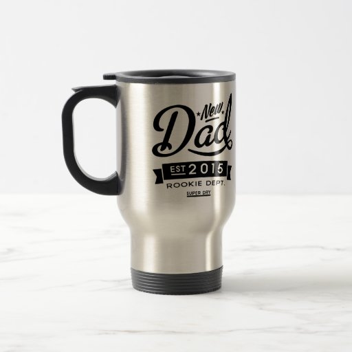O melhor novo papai 2015 caneca térmica
