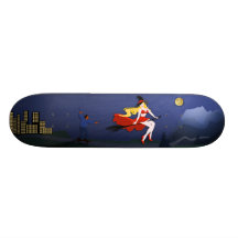O menino e a bruxa skate boards