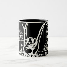 O metal vive "caneca "