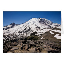 O Monte Rainier Cartões