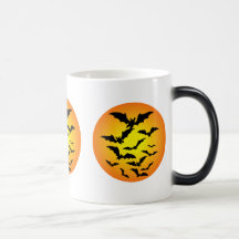 O morcego de Halloween - Canecas