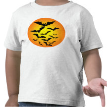 O morcego de Halloween - Tshirt