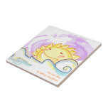 O nascer do sol feliz sorri sleepyhead da telha azulejos de cerâmica 