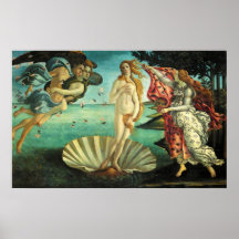 O nascimento de Venus por Sandro Botticelli Posteres