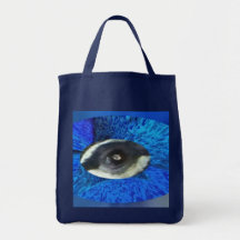 O olho do pavão bolsa para compras