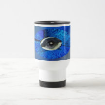 O olho do pavão caneca
