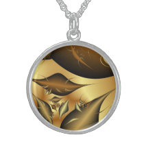 O ouro sae de Fractals Bijuteria Personalizada