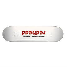 O pai é um Redhead Skateboard