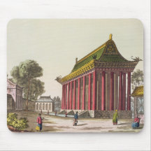 "O palácio europeu" em Yuen-Ming-Yuan, illustrat Mouse Pad
