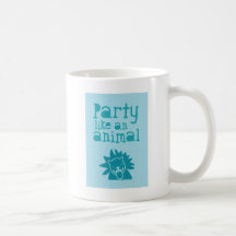 O partido gosta de um ANIMAL Caneca