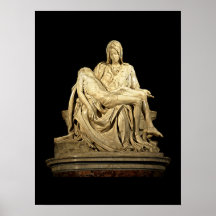 O Pieta por Michelangelo Posteres