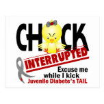 O pintinho interrompeu o diabetes 2 juvenil cartões postais