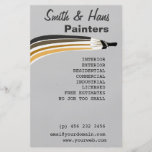 O pintor de casa profissional edita a batida perso panfleto