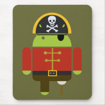 O pirata Mousepad do Android