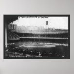 O polo aterra o basebol 1913 da série pôsteres