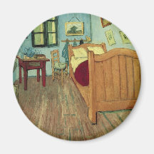 O quarto de Vincent em Arles Imã